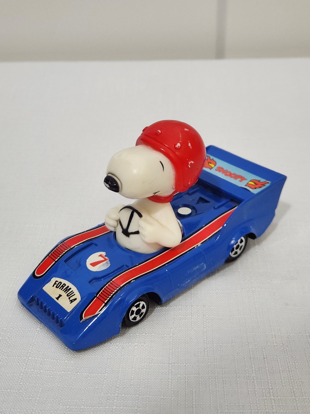 Vintage Snoopy Formula 1 Race Car-Rare 1958/1965.